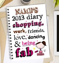 Very Lovely Fabulous 2013 Diary