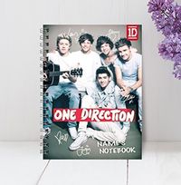 One Direction Signatures Notebook