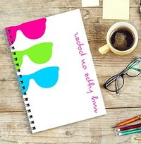 Sunny Shades Long Hot Summer Notebook