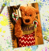 Christmas Bear Notebook