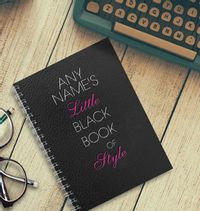 Little Black Book For Her Notebook