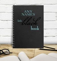 Little Black Book For Him Notebook