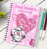 Bear Mail Best Mum Notebook