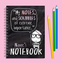 Chicken Nuggets & Ice Cream Girls Notebook
