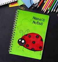 Bottom Of The Garden Ladybug Notebook