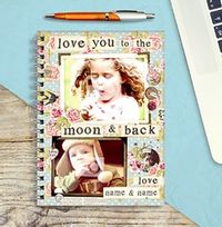 Collecting Happiness Moon & Back Notebook