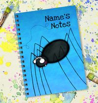 Bottom Of The Garden Spider Notebook