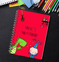 Cartoon Wizard Notebook