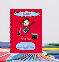 Definitely You Rock God Notebook
