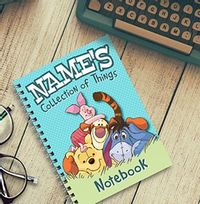 Winnie The Pooh Personalised Notebook