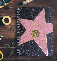 Hollywood Star Notebook