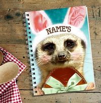 Meerkat Easter Notebook