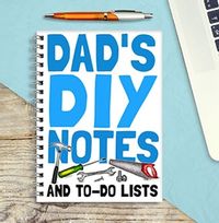 Dad's DIY Personalised Notebook