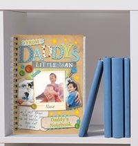 Paper Moon Daddy's Little Man Notebook
