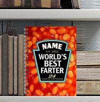 Love Labels Best Farter Notebook