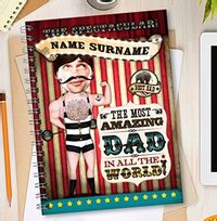 Spectacular Amazing Dad Notebook