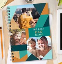 The Best Dad Multi Photo Notebook