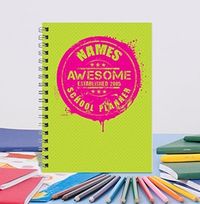 Funky Neons - School Planner