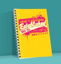 Funky Neons - Lemon Notebook