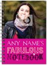 Funky Words Photo Notebook Old