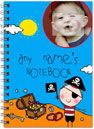 Cartoon Boy Photo Notebook Old