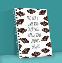 Blatant Betty Personalised Notebook - Cake & Chocolate
