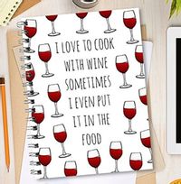 Blatant Betty Personalised Notebook - Wine