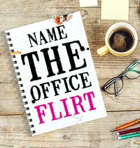 Greater Things Office Flirt Notebook