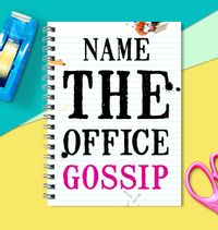 Greater Things Office Gossip Notebook