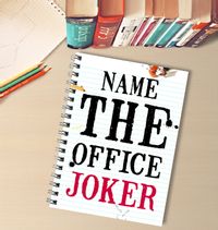 Greater Things Office Joker Notebook
