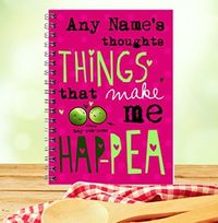 HAP-PEA-NESS Happy Notebook