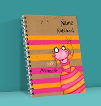 Hairy Scary Princilla Notebook