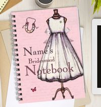 Ink Outfits Bridesmaid Notebook