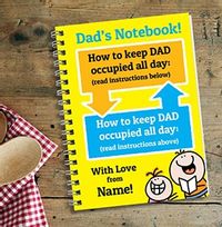 Lemon Squeezy Notebook - Keep Dad Occupied
