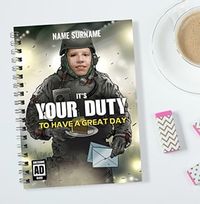 Personalised Gaming Notebook, It's Your Duty