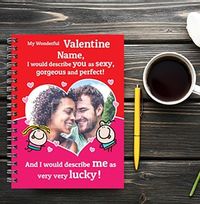 Wonderful Valentine Photo Notebook