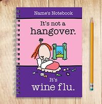 Lemon Squeezy Wine Flu Notebook