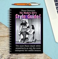 Way Out West Style Notebook
