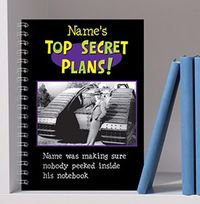 Way Out West Top Secret Notebook