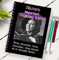 Way Out West Shopping List Notebook