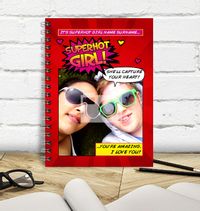 Kapow Super Hot Girl Notebook