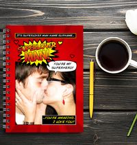 Kapow Super Lover Man Notebook