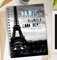 Love Fashion Inspire Paris Notebook