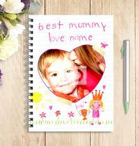 Love From Me Mum Trophy Notebook