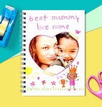 Love From Me Mum Crown Notebook