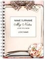 Love Labels Diamanté Mum Notebook