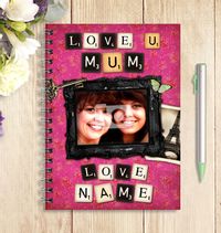 Love Letters Love U Mum Notebook