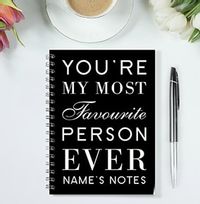 LPNY - Favourite Person Notebook