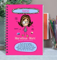 Definitely You Marvellous Mum Notebook