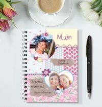 Patchwork Mother's Day Notebook Mum's Precious Memories